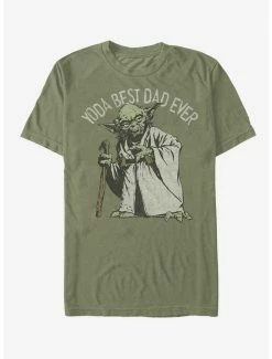 Movies Star Wars Yoda Best Dad Ever T-Shirt