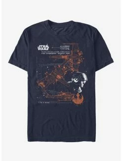 Movies Star Wars Poe Dameron X-Wing T-Shirt