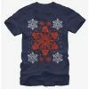 Movies Star Wars Christmas Darth Vader Snowflake T-Shirt
