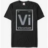 Movies Marvel Black Panther Vibranium Element T-Shirt