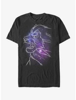 Movies Disney The Lion King Constellation Simba Profile T-Shirt