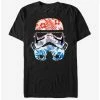 Movies Star Wars Paradise Floral Stormtrooper Helmet T-Shirt