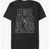 Movies Star Wars Father's Day Best Dad Darth Vader Helmet T-Shirt