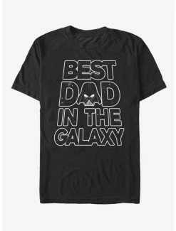 Movies Star Wars Father's Day Best Dad Darth Vader Helmet T-Shirt