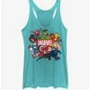 Marvel Avengers Group Marvel Retro Womens Tank Top