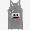 Cuphead Retro Face Womens Tank Top