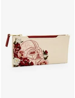 Movies Loungefly Star Wars Darth Vader Floral Wallet - BoxLunch Exclusive