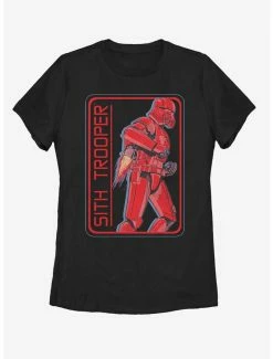 Star Wars Episode IX The Rise Of Skywalker Retro Sith Trooper Womens T-Shirt