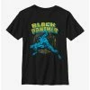Marvel Black Panther Retro Panther Youth T-Shirt