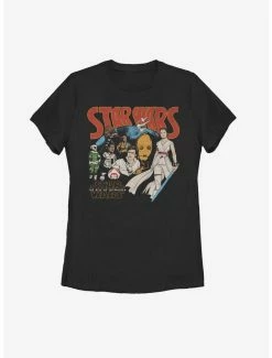 Star Wars Episode IX The Rise Of Skywalker Retro Buddies Womens T-Shirt