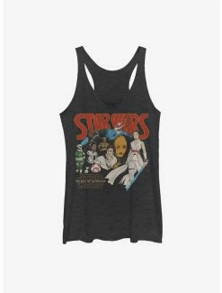 Star Wars Episode IX The Rise Of Skywalker Retro Buddies Womens Tank Top