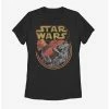 Star Wars Episode IX The Rise Of Skywalker Retro Villains Womens T-Shirt