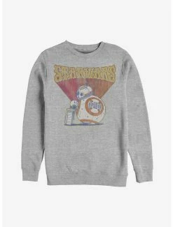 Star Wars Episode IX The Rise Of Skywalker BB8 Retro Sweatshirt