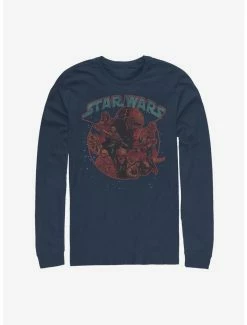 Star Wars Episode IX The Rise Of Skywalker Retro Villains Long-Sleeve T-Shirt