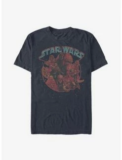 Star Wars Episode IX The Rise Of Skywalker Retro Villains T-Shirt