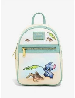 Movies Loungefly Disney Lilo & Stitch Turtles Mini Backpack - BoxLunch Exclusive