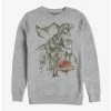 Jurassic Park Dino Retro Group Sweatshirt