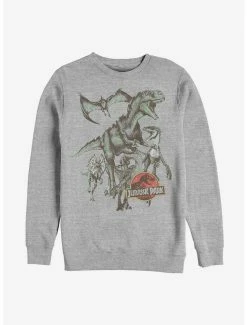 Jurassic Park Dino Retro Group Sweatshirt