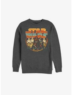 Star Wars Episode VIII The Last Jedi Retro Style Sweatshirt