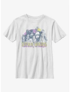Star Wars Episode IX The Rise Of Skywalker Retro Rebel Youth T-Shirt