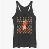 Nintendo Super Mario Retro Jump Christmas Pattern Womens Tank Top
