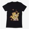 Care Bears Retro Tenderheart Bear Love Womens T-Shirt