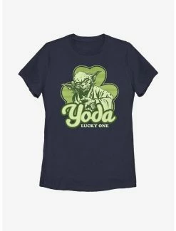 Star Wars Yoda Lucky Retro Womens T-Shirt