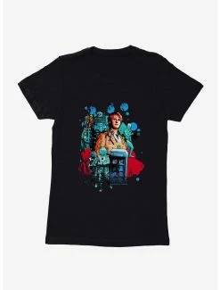 Doctor Who Retro Art Womens T-Shirt