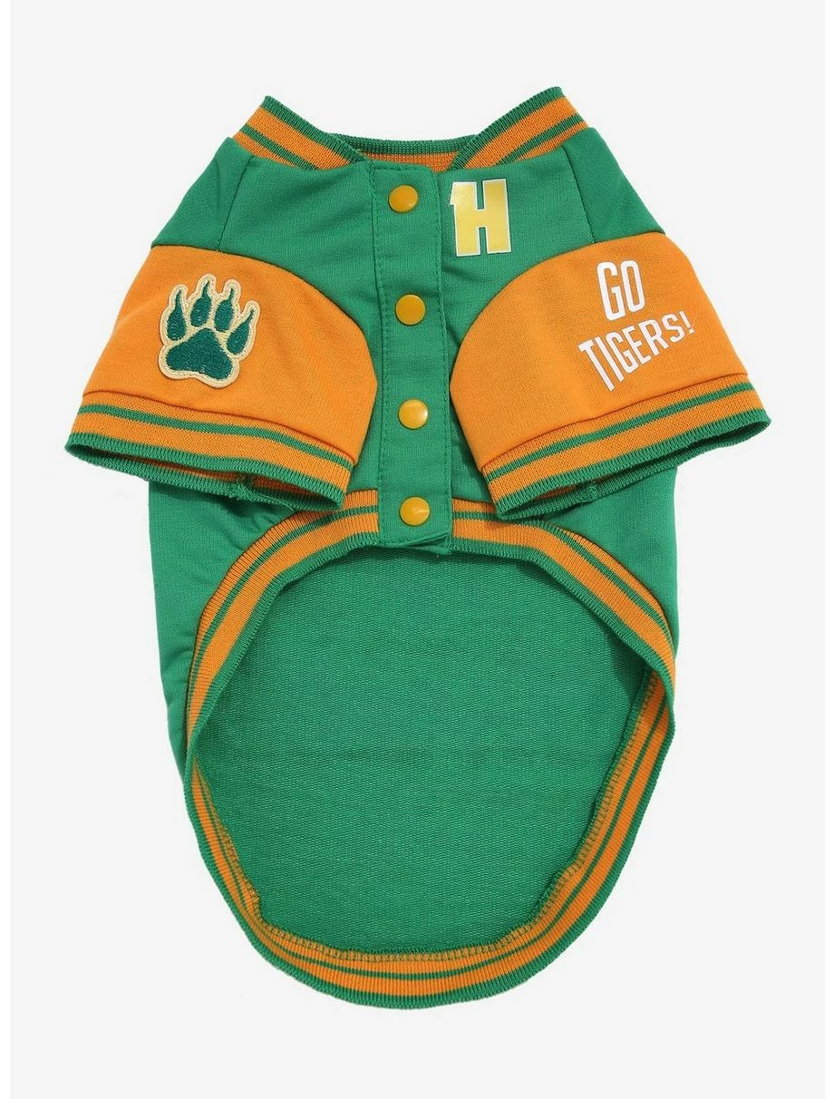 Television Stranger Things Hawkins High Tigers Varsity Pet Jacket - BoxLunch Exclusive 2 Television Stranger Things Hawkins High Tigers Varsity Pet Jacket - BoxLunch Exclusive - Image 2