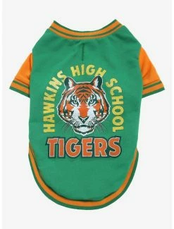 Television Stranger Things Hawkins High Tigers Varsity Pet Jacket - BoxLunch Exclusive
