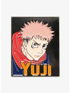 Television Jujutsu Kaisen Yuji Itadori Portrait Enamel Pin