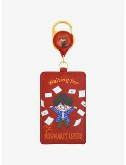 Movies Loungefly Harry Potter Waiting For My Hogwarts Letter Retractable Lanyard - BoxLunch Exclusive