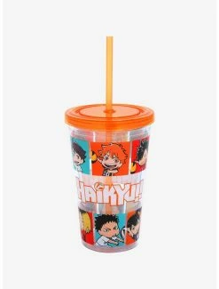 Television Haikyu!! Chibi Players Portrait Grid Carnival Cup