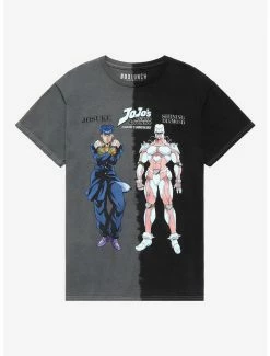 Television JoJo’s Bizarre Adventure Josuke & Crazy Diamond Split Dye T-Shirt - BoxLunch Exclusive