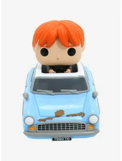 Movies Funko Pop! Rides Harry Potter Ron Weasley In Flying Car Vinyl Figure -Funko shop 19176579 av2