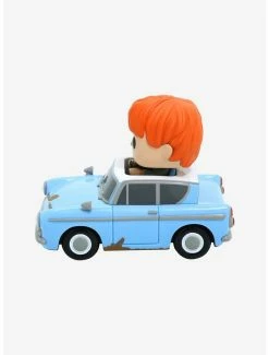 Movies Funko Pop! Rides Harry Potter Ron Weasley In Flying Car Vinyl Figure -Funko shop 19176579 av3
