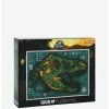 Television Jurassic World T-Rex Map 1000-Piece Puzzle