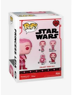 Movies Funko Pop! Star Wars Princess Leia (Valentine’s Day) Vinyl Bobble-Head -Funko shop 19799455 av2