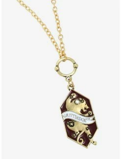 Movies Harry Potter Gryffindor Pendant Necklace - BoxLunch Exclusive