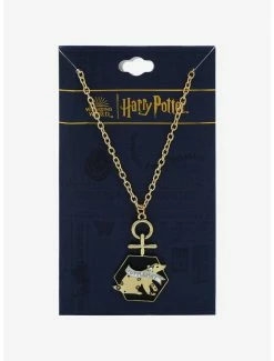Television Harry Potter Hufflepuff Pendant Necklace - BoxLunch Exclusive -Funko shop 19801028 av2
