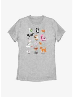 Television Disney Channel Cats Of Disney Womens T-Shirt