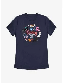 Television Disney Channel I Love Disney Cats Womens T-Shirt
