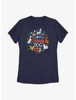 Television Disney Channel I Love Disney Dogs Womens T-Shirt