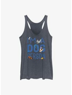 Television Disney Channel Dog Person Womens Tank Top