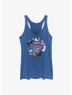Television Disney Channel I Love Disney Cats Womens Tank Top