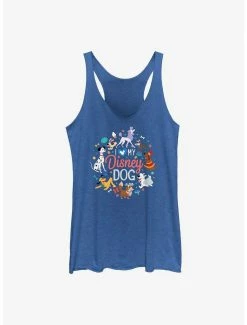 Television Disney Channel I Love Disney Dogs Womens Tank Top