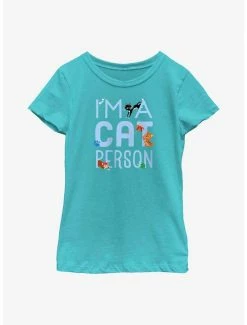 Television Disney Channel Cat Person Youth Girls T-Shirt
