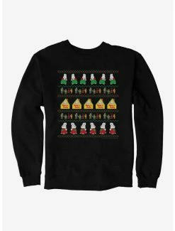 Television Max And Ruby Ugly Christmas Pattern House Sweatshirt