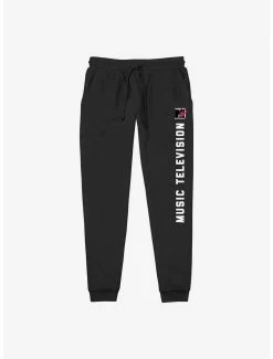 MTV Music Television Logo Jogger Sweatpants