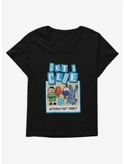 Television Blue's Clues Get A Clue Womens T-Shirt Plus Size